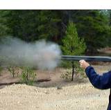 Flame from Shotgun - Click image for full size